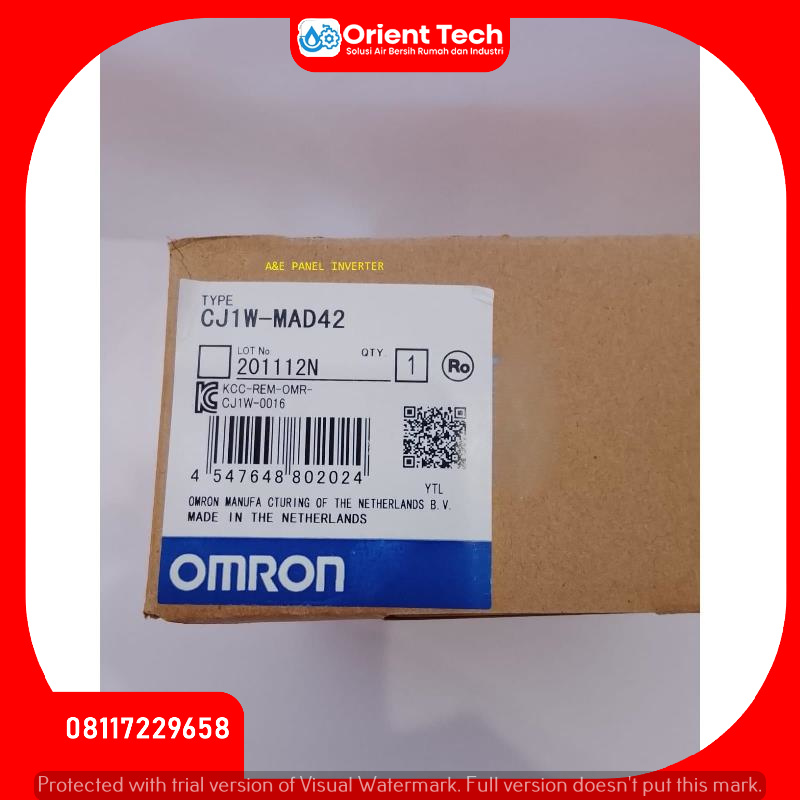 CJ1W-MAD42 PLC OMRON CJ1W MAD42 CJ1WMAD42 Analog Input Output Module