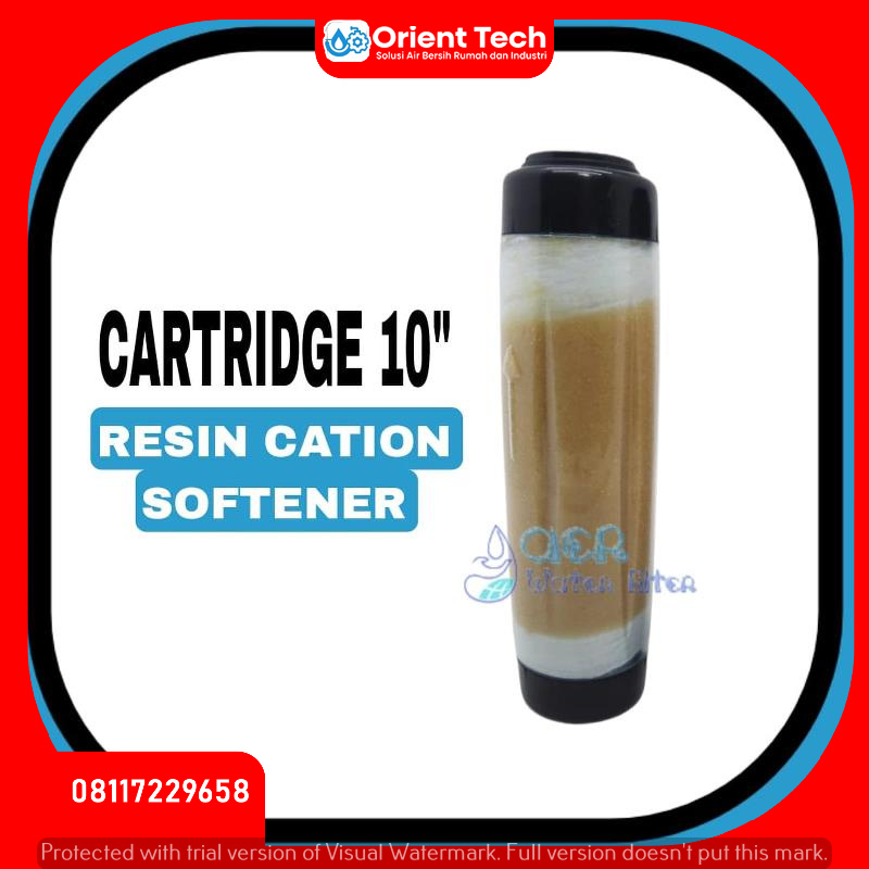 Cartridge Filter Air Resin Kation - Cation 10 inch