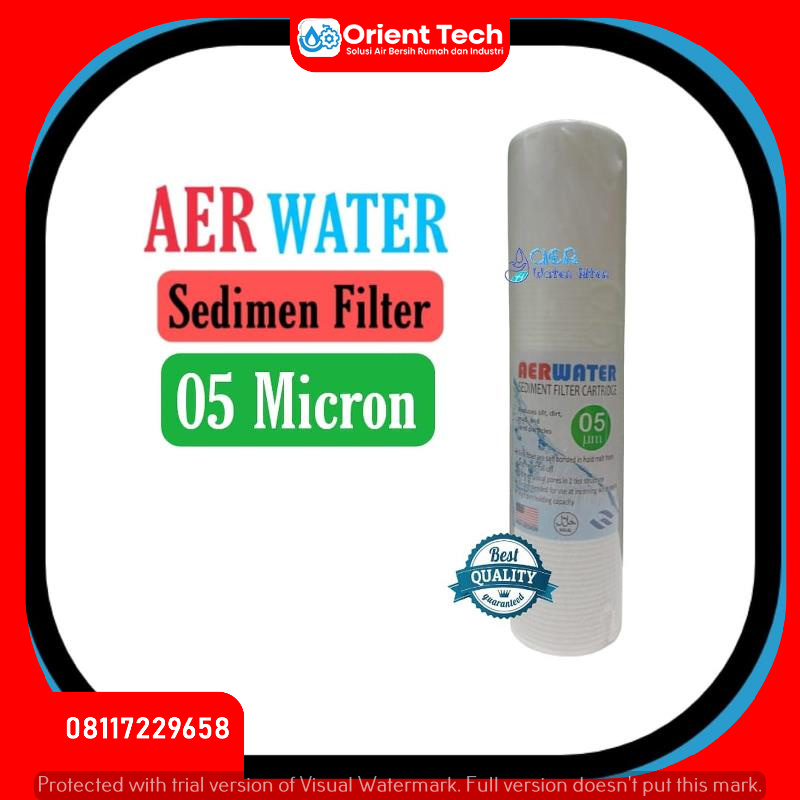 Cartridge Filter Air - Sediment - Spun 10 Inch 05 micron