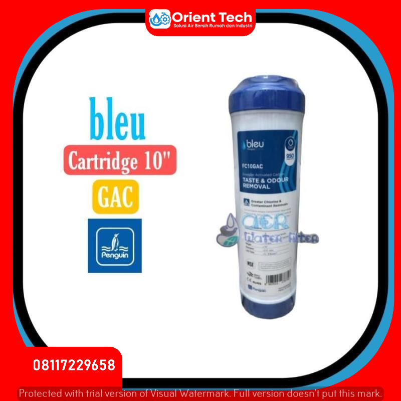 Granular Activated Carbon GAC Cartridge - Bleu by Penguin