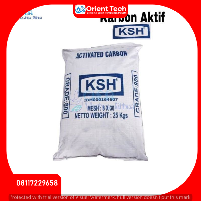 Karbon Aktif KSH 1 Sak - 25kg