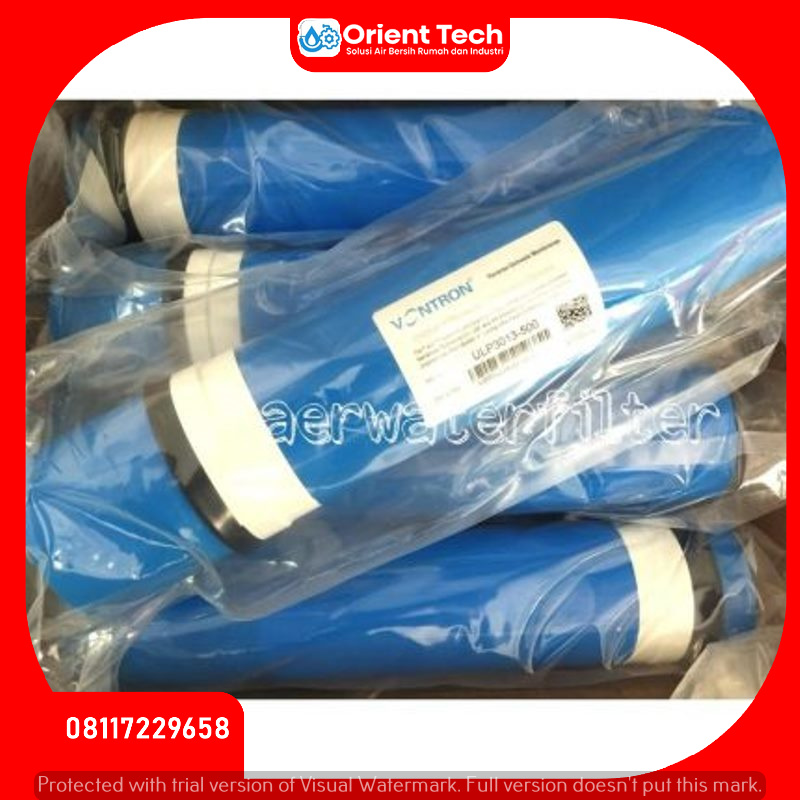 Jual Membran RO Reverse Osmosis 500 GPD Vontron