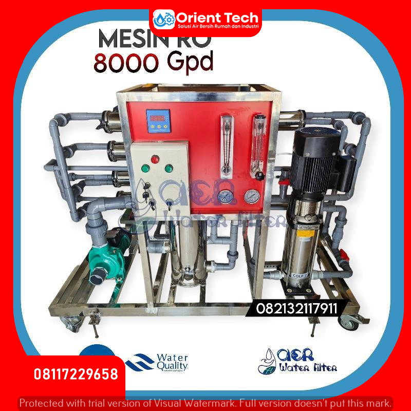 Mesin RO 8000 Gpd - Reverse Osmosis 8000 Gpd