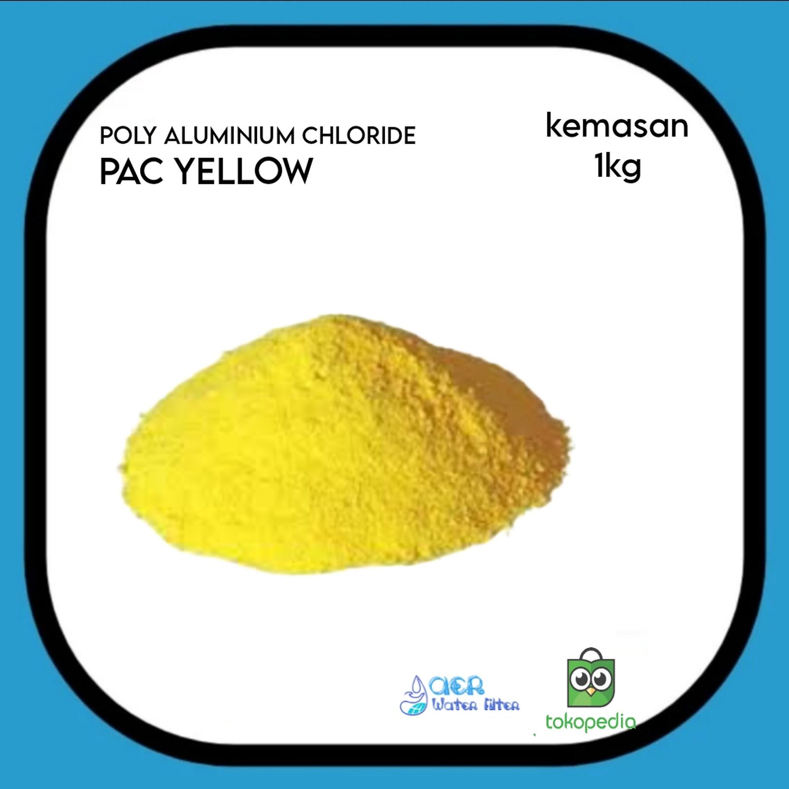 PAC kuning - poly aluminium chloride 1kg penjernih air