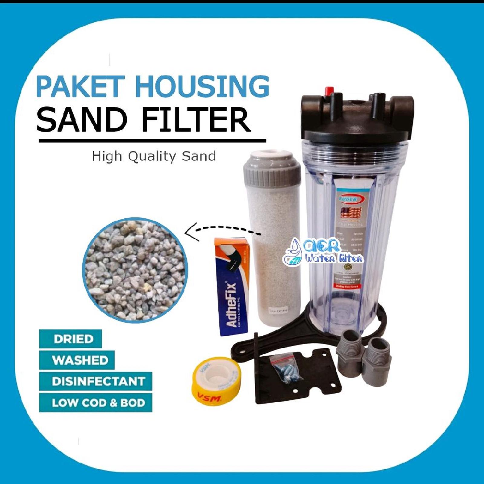 Paket Filter air Sedimen Silika _Sand Filter - Katrid Silika Sand