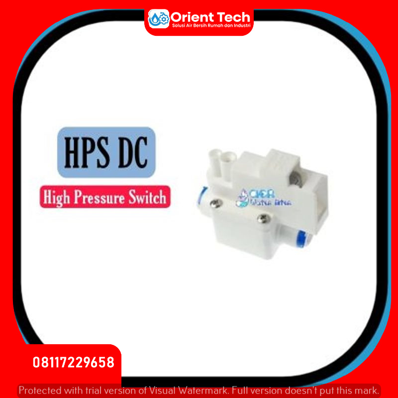 Jual High Pressure Switch HPS Untuk RO Reverse Osmosis