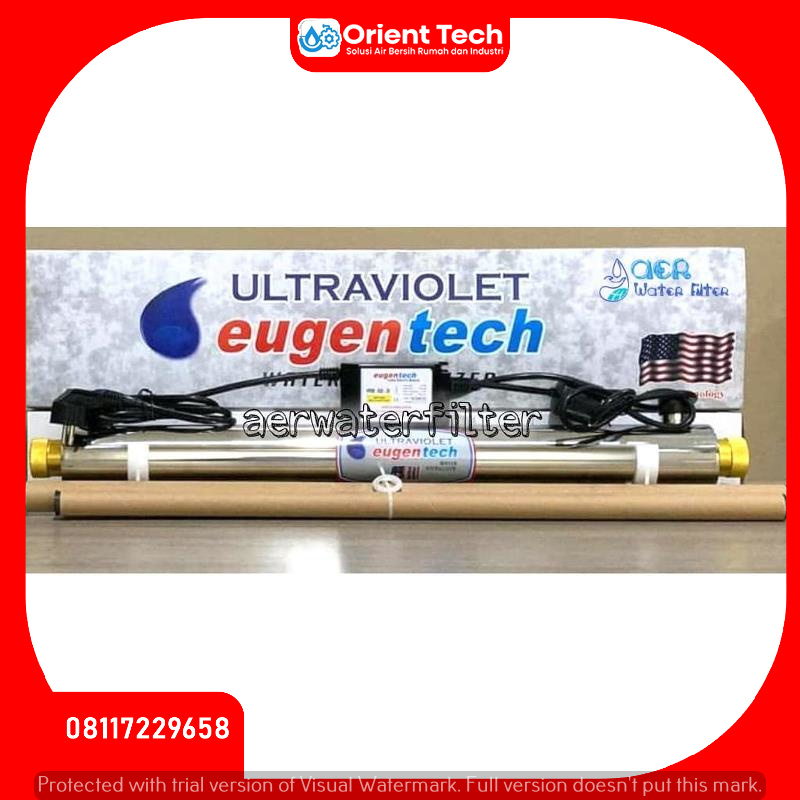 Lampu Ultraviolet (UV) EUGENTECH 12 GPM 39 Watt
