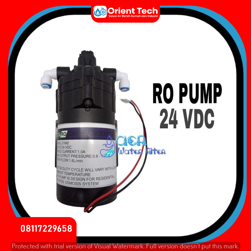 Pompa RO Micron 24 VDC (POMPA ONLY)