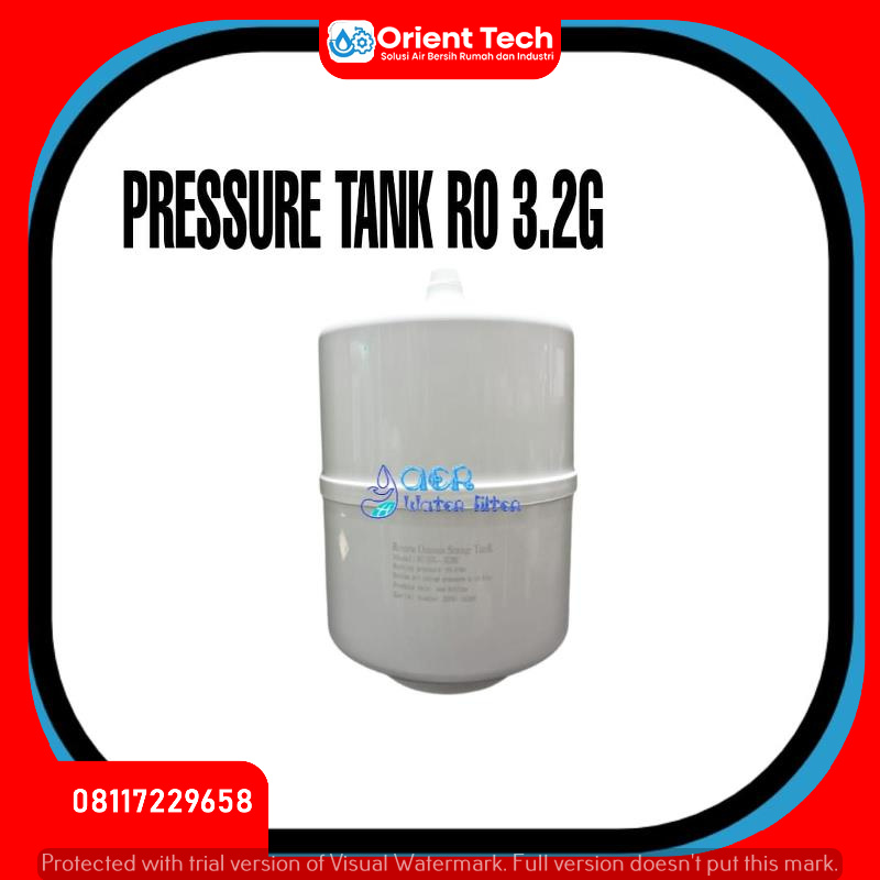Pressure Tank 3.2G untuk Reverse Osmosis RO
