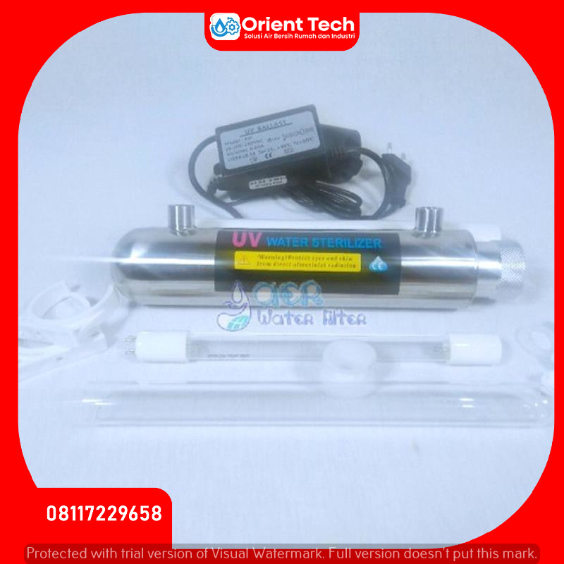 Ultraviolet UV Water Sterilizer 1 GPM