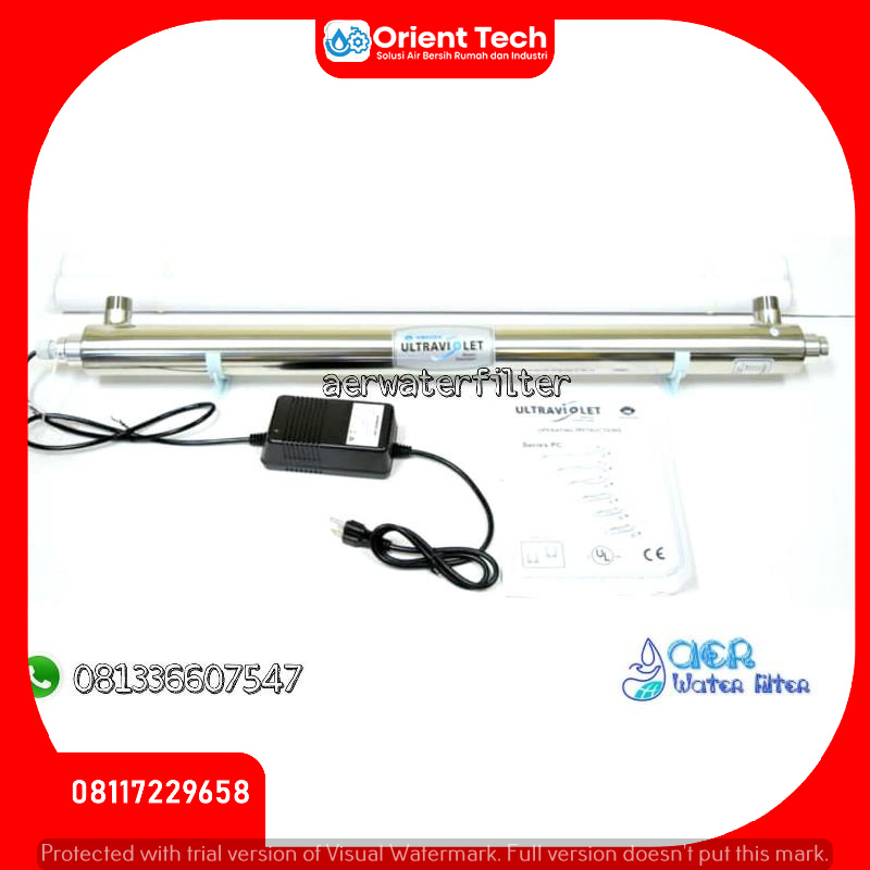 Ultraviolet Wonder (UV) Water Sterilizer 12 GPM - USA Technology